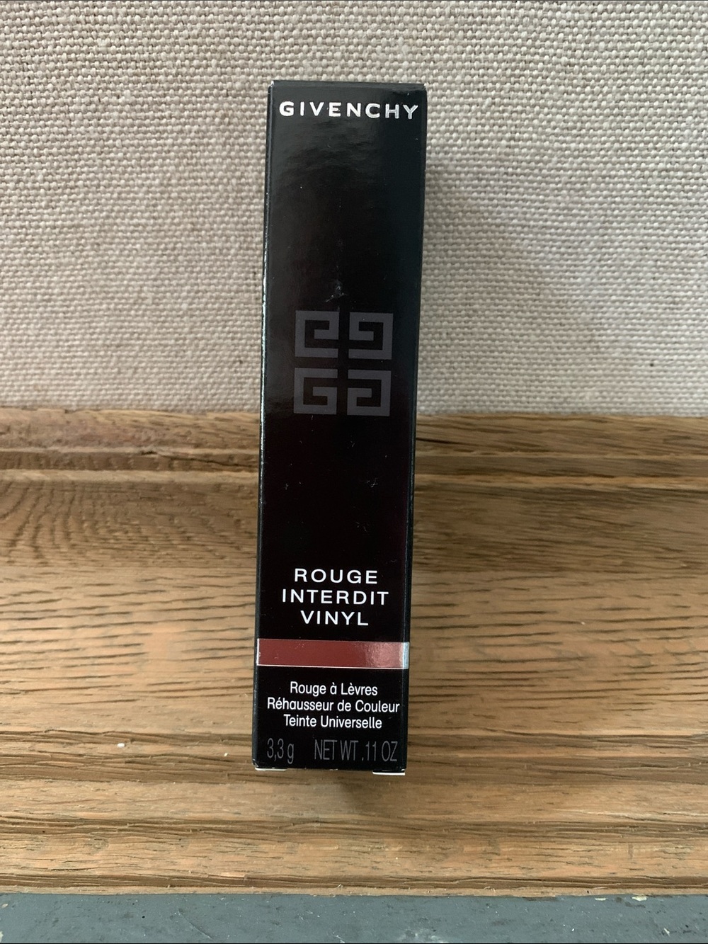 Givenchy Rouge Interdit Vinyl Lipstick - Glossy Deep Rose